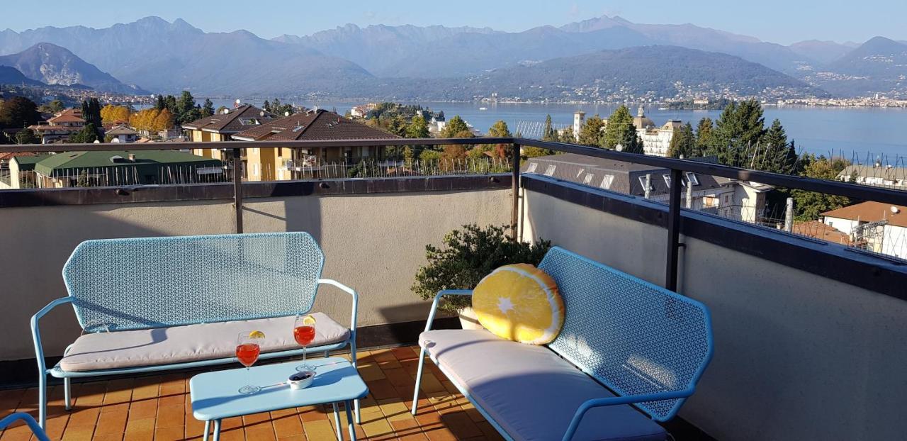 Terrace Lake View Stresa Exterior photo